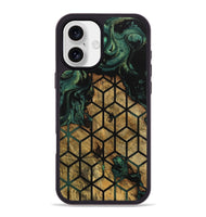 iPhone 16 Plus Wood Phone Case - Chin (Pattern, 742836)