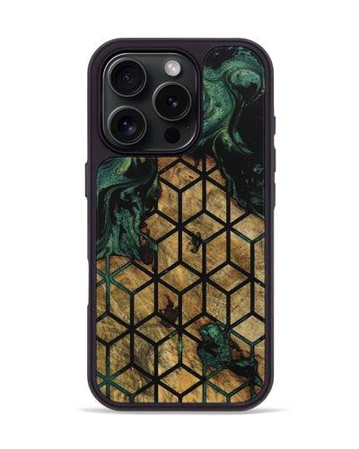 iPhone 16 Pro Wood Phone Case - Chin (Pattern, 742836)