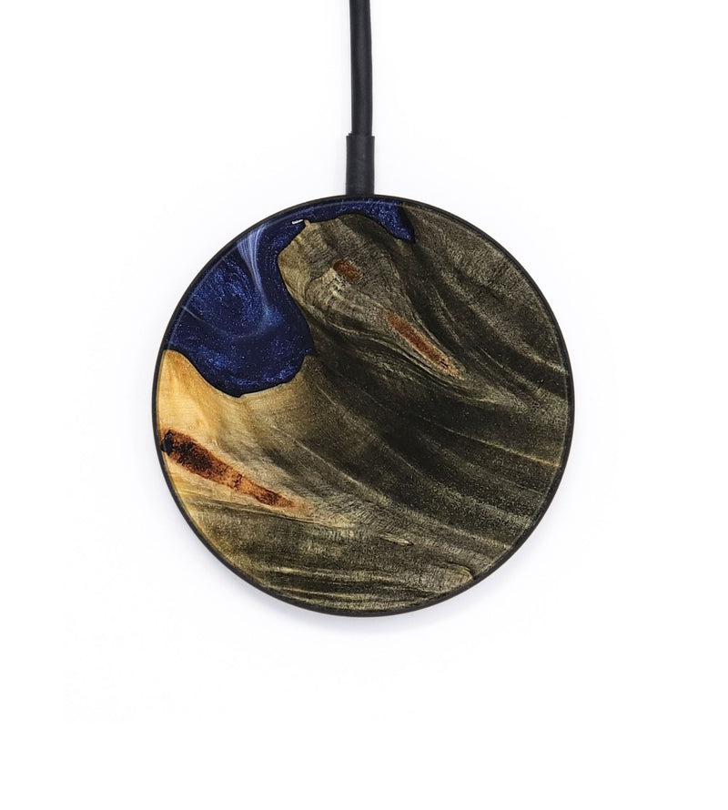 Circle Wood Wireless Charger - Merrili (Blue, 742841)