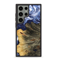 Galaxy S23 Ultra Wood Phone Case - Merrili (Blue, 742841)