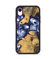 iPhone Xr Wood Phone Case - Jakayla (Blue, 742844)