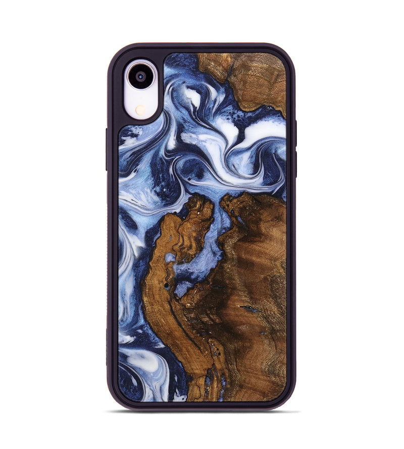 iPhone Xr Wood Phone Case - Thurlow (Blue, 742845)