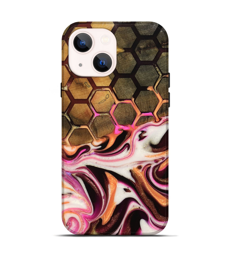 iPhone 14 Wood Live Edge Phone Case - Jimena (Pattern, 742947)