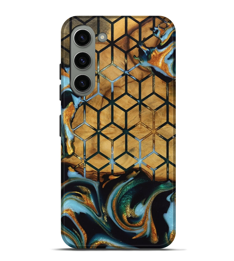 Galaxy S23 Plus Wood Live Edge Phone Case - Maurine (Pattern, 742975)