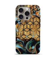 iPhone 16 Pro Wood Live Edge Phone Case - Maurine (Pattern, 742975)