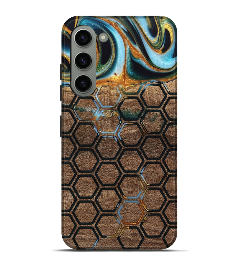 Galaxy S23 Plus Wood Live Edge Phone Case - Marilin (Pattern, 742976)