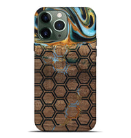 iPhone 13 Pro Max Wood Live Edge Phone Case - Marilin (Pattern, 742976)