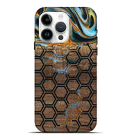 iPhone 15 Pro Max Wood Live Edge Phone Case - Marilin (Pattern, 742976)