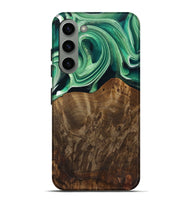 Galaxy S23 Plus Wood Live Edge Phone Case - Piper (Green, 742978)