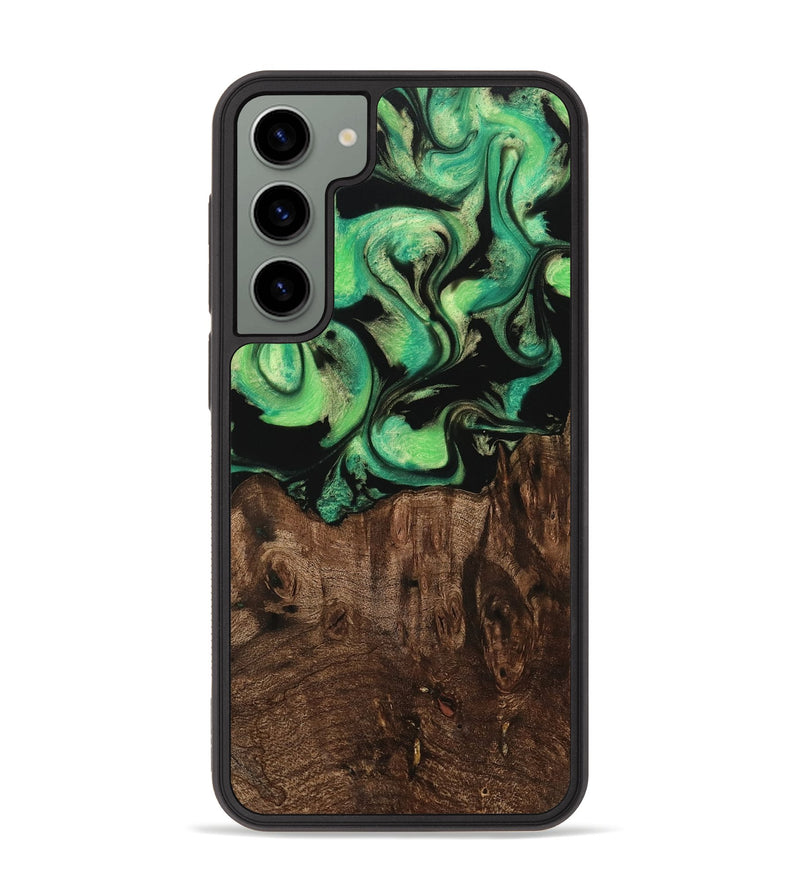 Galaxy S23 Plus Wood Phone Case - Rolla (Green, 742985)