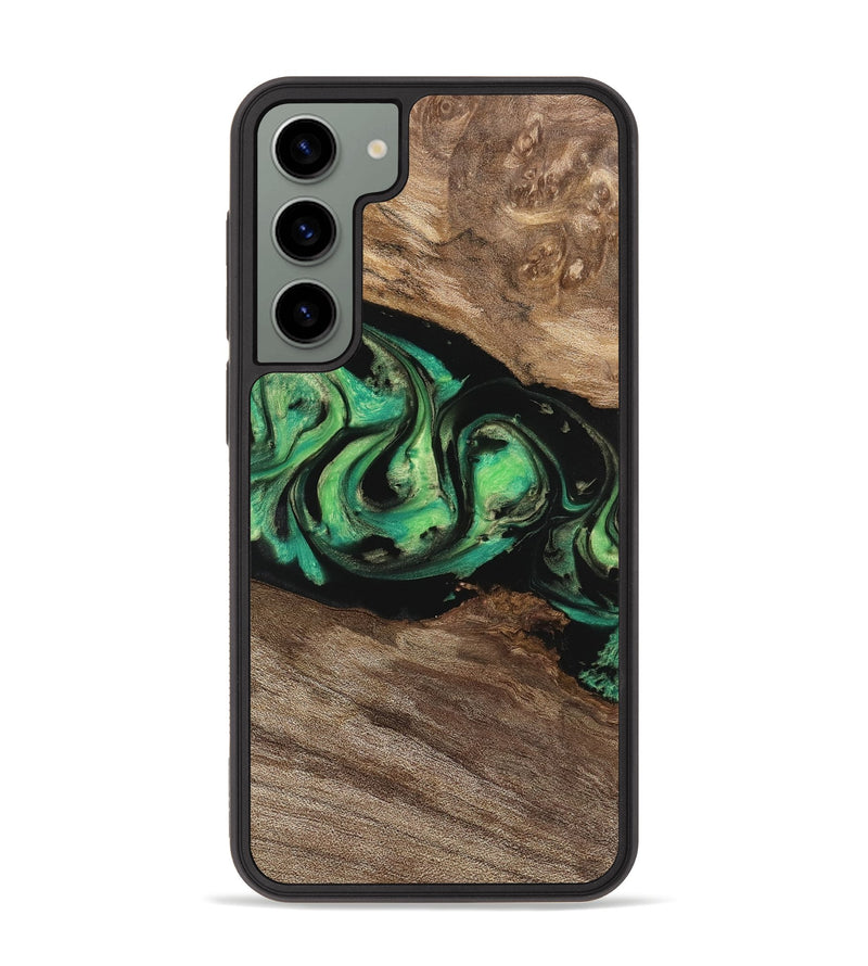 Galaxy S23 Plus Wood Phone Case - Rocco (Green, 742997)