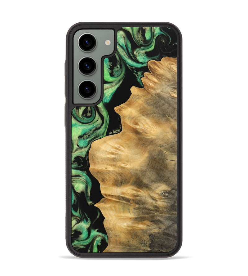 Galaxy S23 Plus Wood Phone Case - Lesa (Green, 743007)