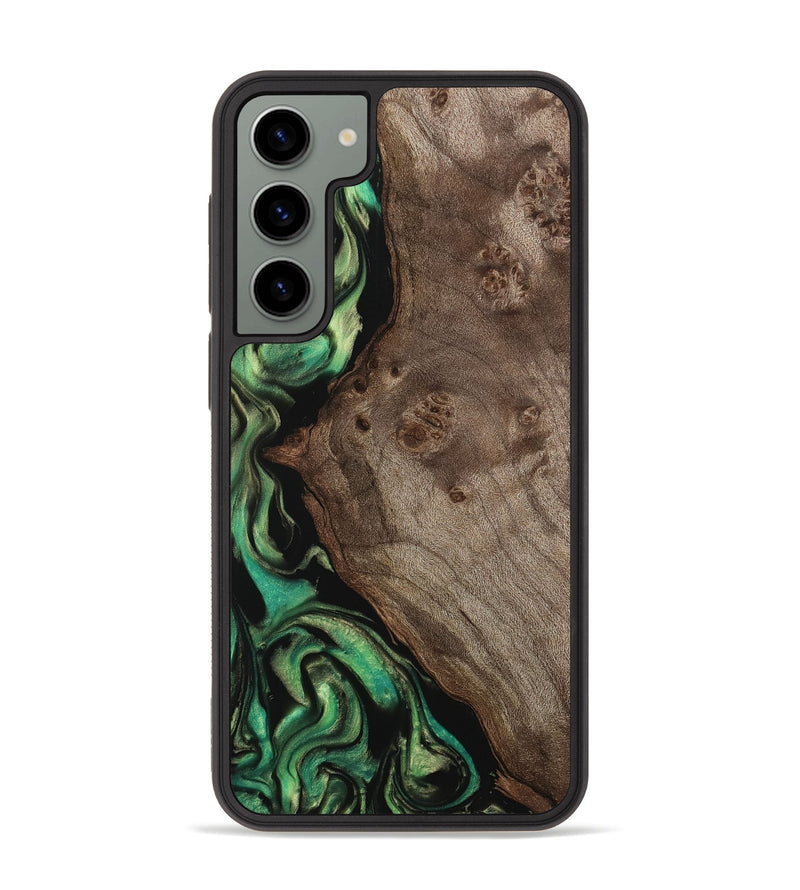 Galaxy S23 Plus Wood Phone Case - Aylin (Green, 743011)