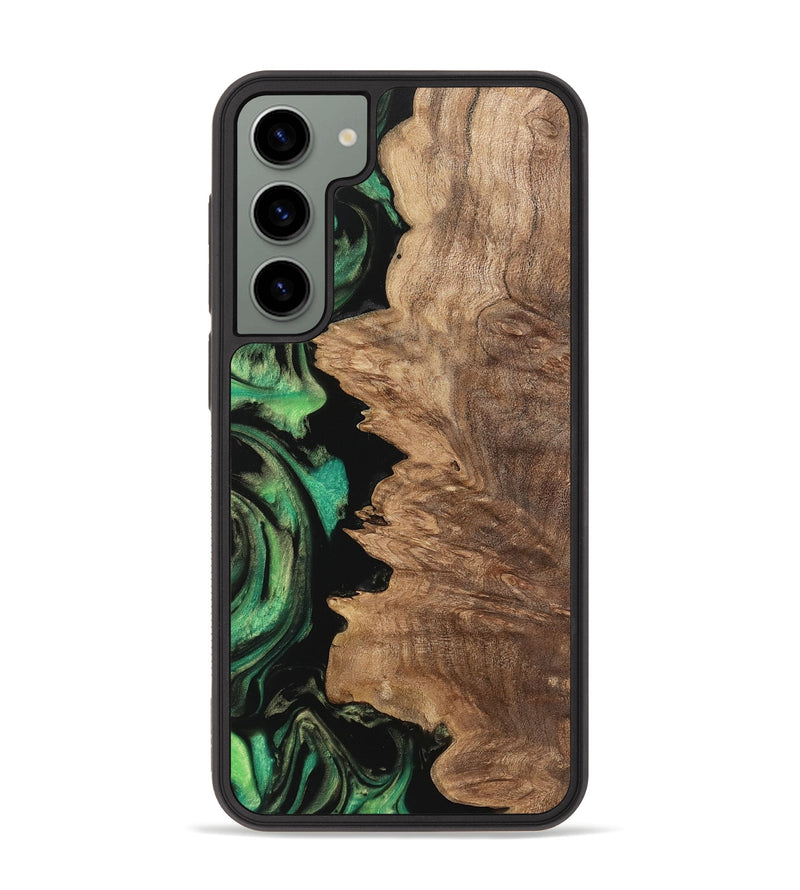 Galaxy S23 Plus Wood Phone Case - Koralle (Green, 743012)