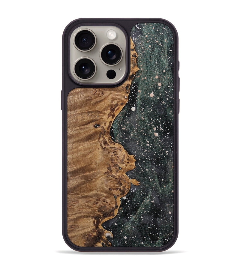 iPhone 15 Pro Max Wood Phone Case - Leisha (Cosmos, 743025)