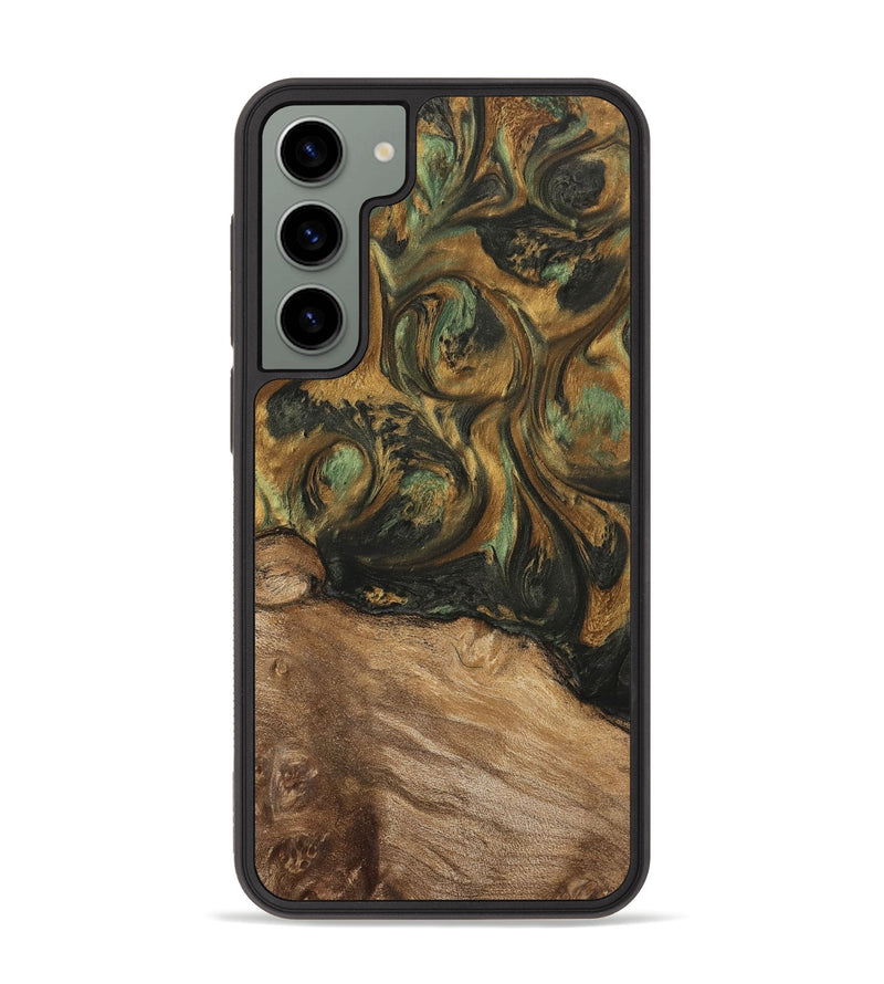 Galaxy S23 Plus Wood Phone Case - Garvin (Green, 743026)