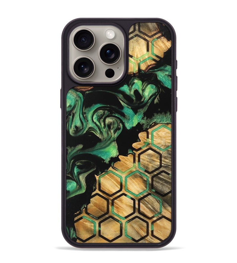 iPhone 15 Pro Max Wood Phone Case - Blair (Pattern, 743030)