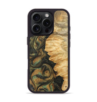 iPhone 16 Pro Wood Phone Case - Tamala (Green, 743037)