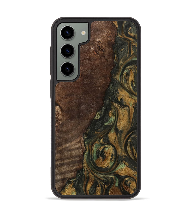 Galaxy S23 Plus Wood Phone Case - Kylee (Green, 743062)