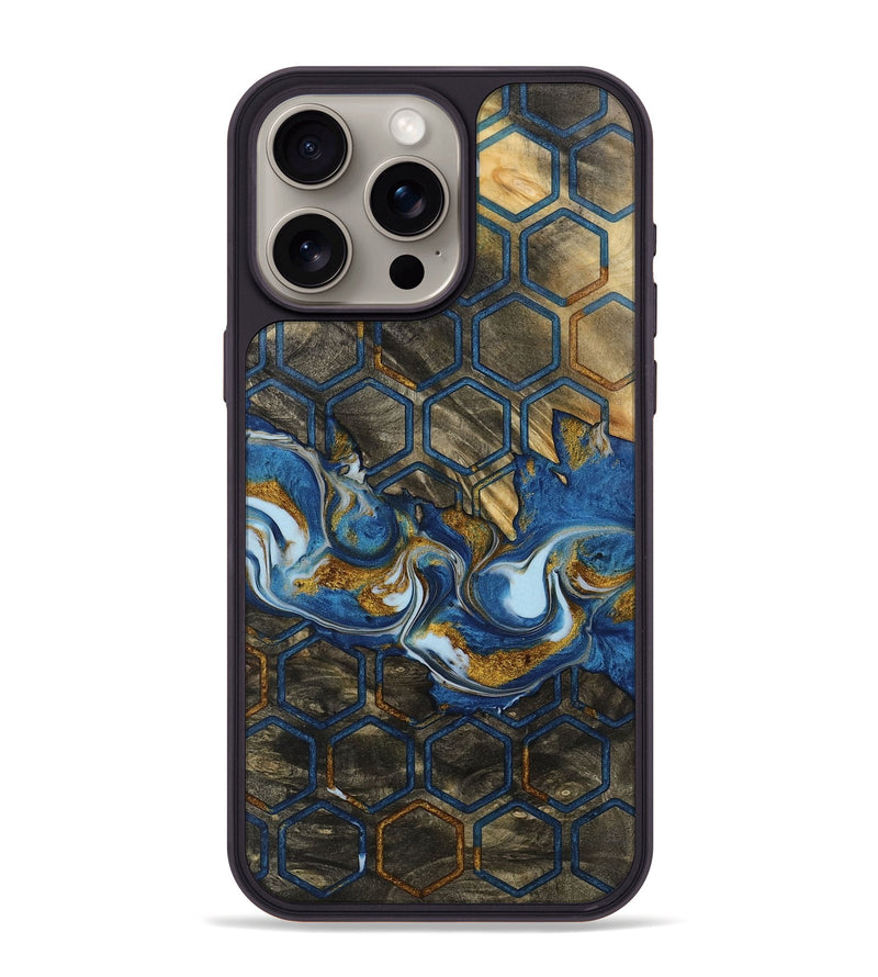 iPhone 15 Pro Max Wood Phone Case - Ouida (Pattern, 743071)