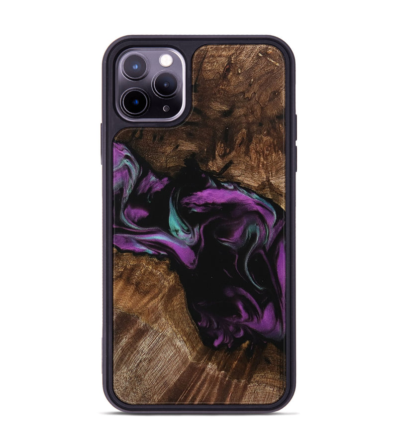 iPhone 11 Pro Max Wood Phone Case - Council (Purple, 743092)