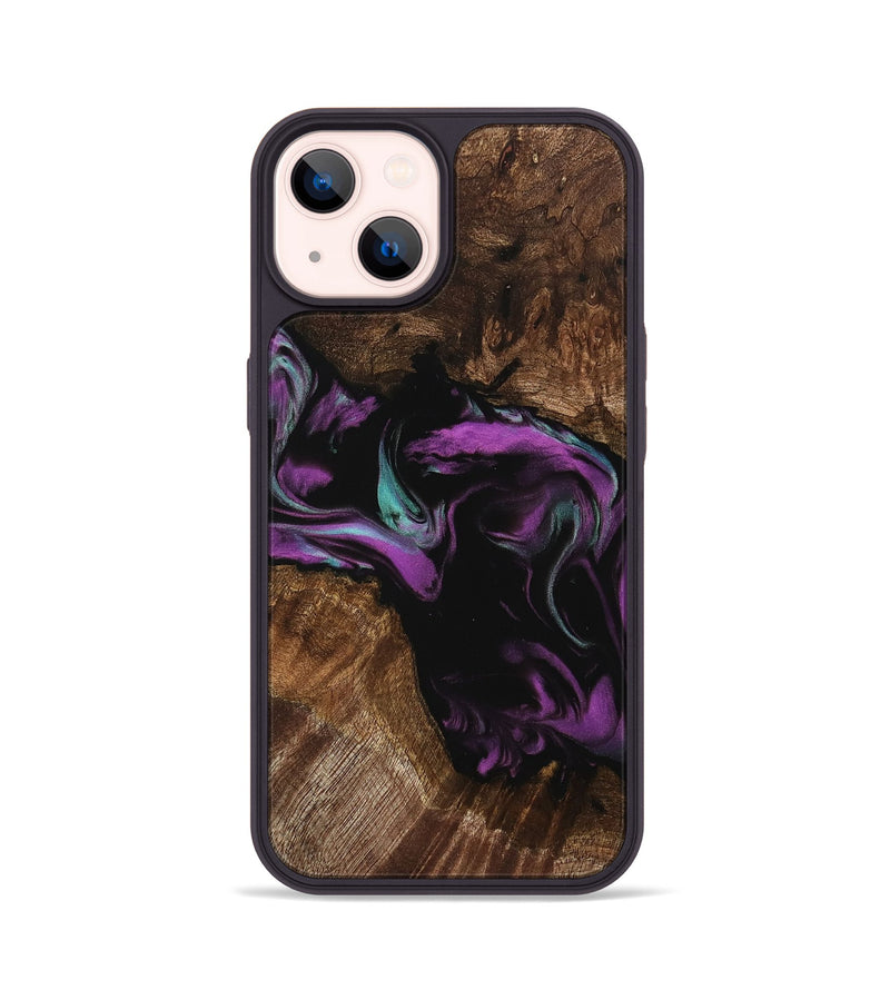 iPhone 14 Wood Phone Case - Council (Purple, 743092)