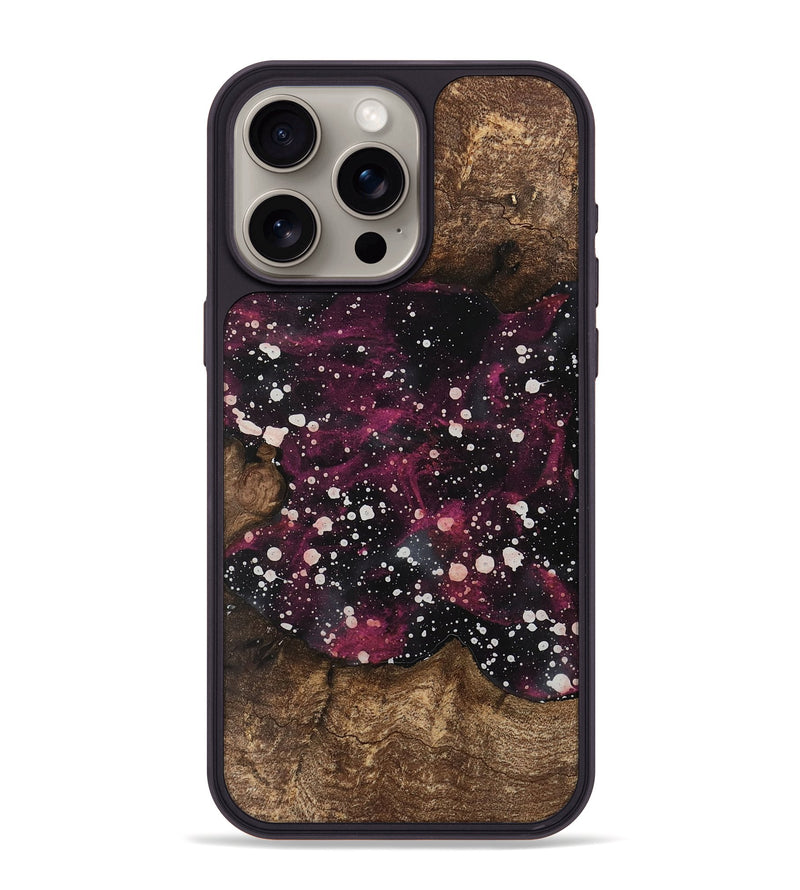 iPhone 15 Pro Max Wood Phone Case - Lacy (Cosmos, 743121)