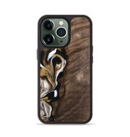 iPhone 13 Pro Wood Phone Case - Orland (Black & White, 743127)