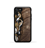 iPhone SE Wood Phone Case - Orland (Black & White, 743127)