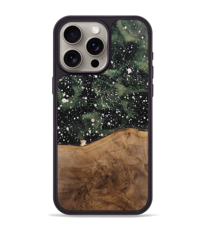 iPhone 15 Pro Max Wood Phone Case - Lisha (Cosmos, 743135)