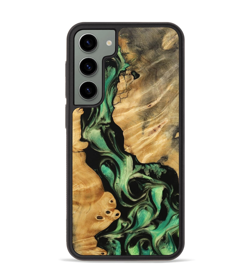 Galaxy S23 Plus Wood Phone Case - Ericka (Green, 743140)