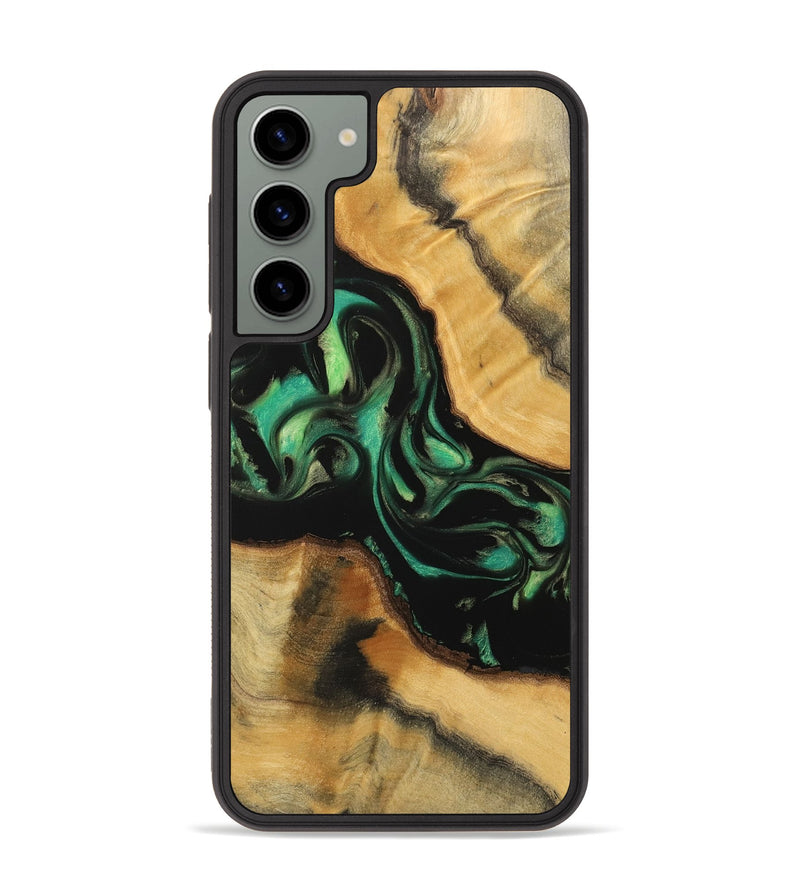 Galaxy S23 Plus Wood Phone Case - Kaylie (Green, 743143)