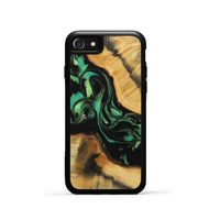 iPhone SE Wood Phone Case - Kaylie (Green, 743143)