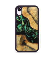 iPhone Xr Wood Phone Case - Kaylie (Green, 743143)