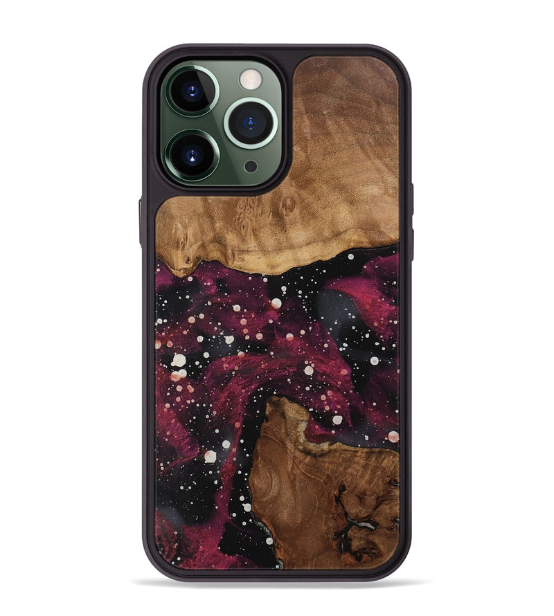 iPhone 13 Pro Max Wood Phone Case - Dasha (Cosmos, 743149)