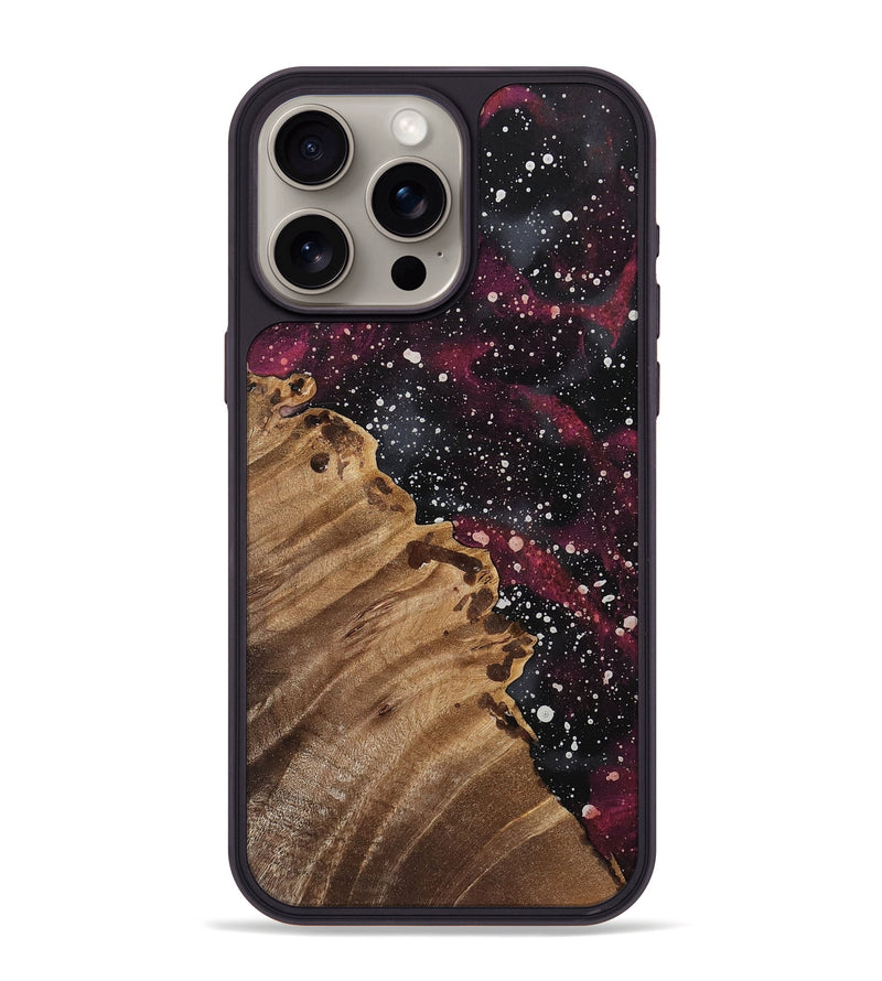 iPhone 15 Pro Max Wood Phone Case - Arrie (Cosmos, 743157)