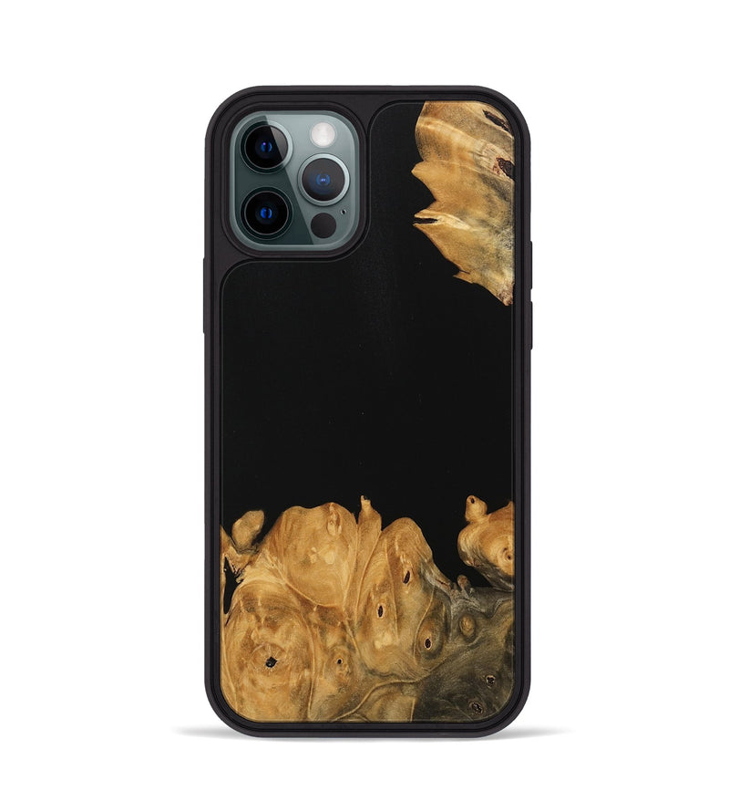 iPhone 12 Pro Wood Phone Case - Papaga (Wood Burl, 743196)