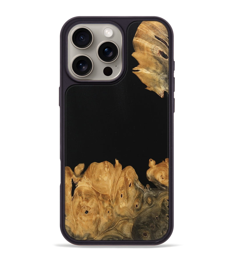 iPhone 16 Pro Max Wood Phone Case - Papaga (Wood Burl, 743196)