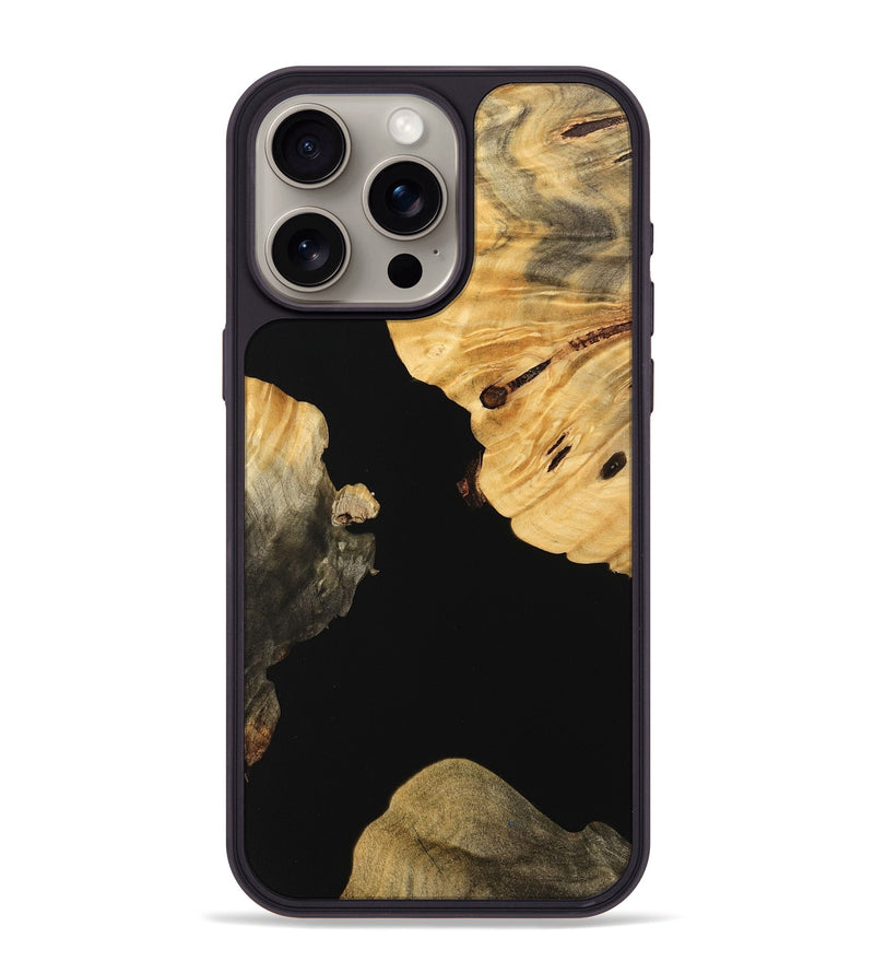 iPhone 15 Pro Max Wood Phone Case - Patty (Wood Burl, 743197)