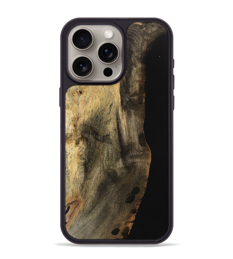 iPhone 15 Pro Max Wood Phone Case - Armando (Wood Burl, 743201)