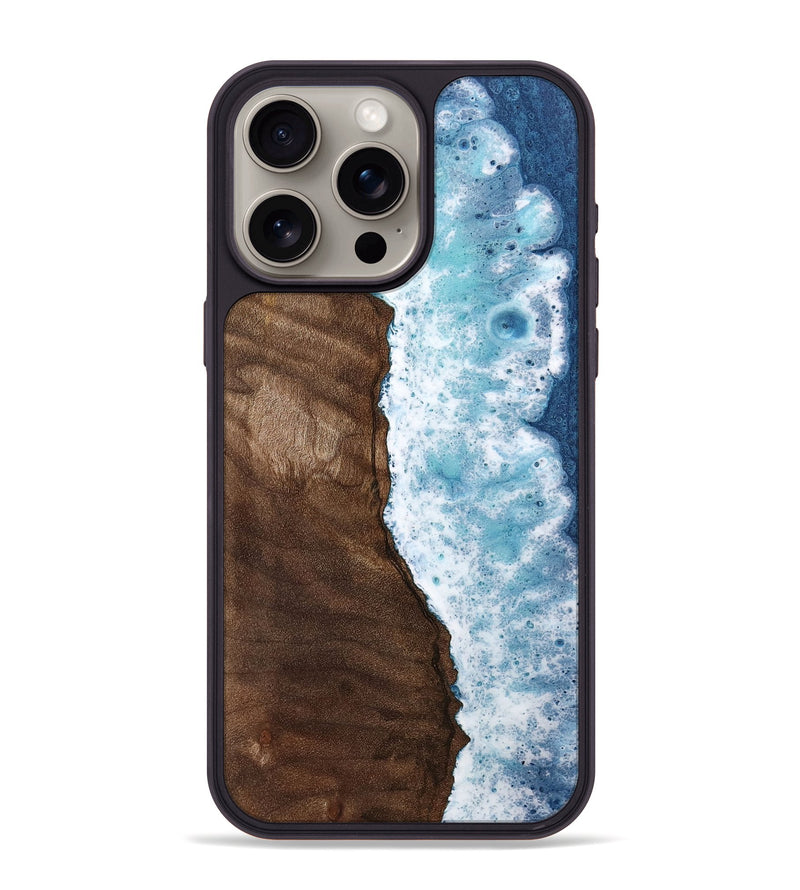 iPhone 15 Pro Max Wood Phone Case - Doshia (Coastal, 743207)