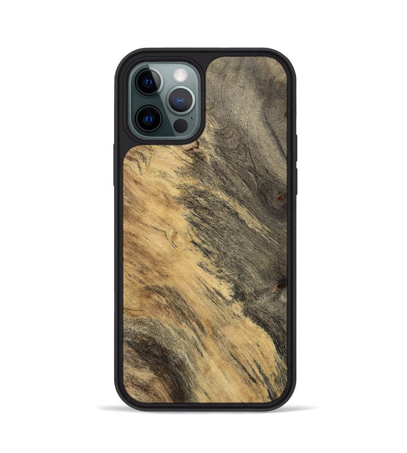 iPhone 12 Pro Wood Phone Case - Horst (Wood Burl, 743214)