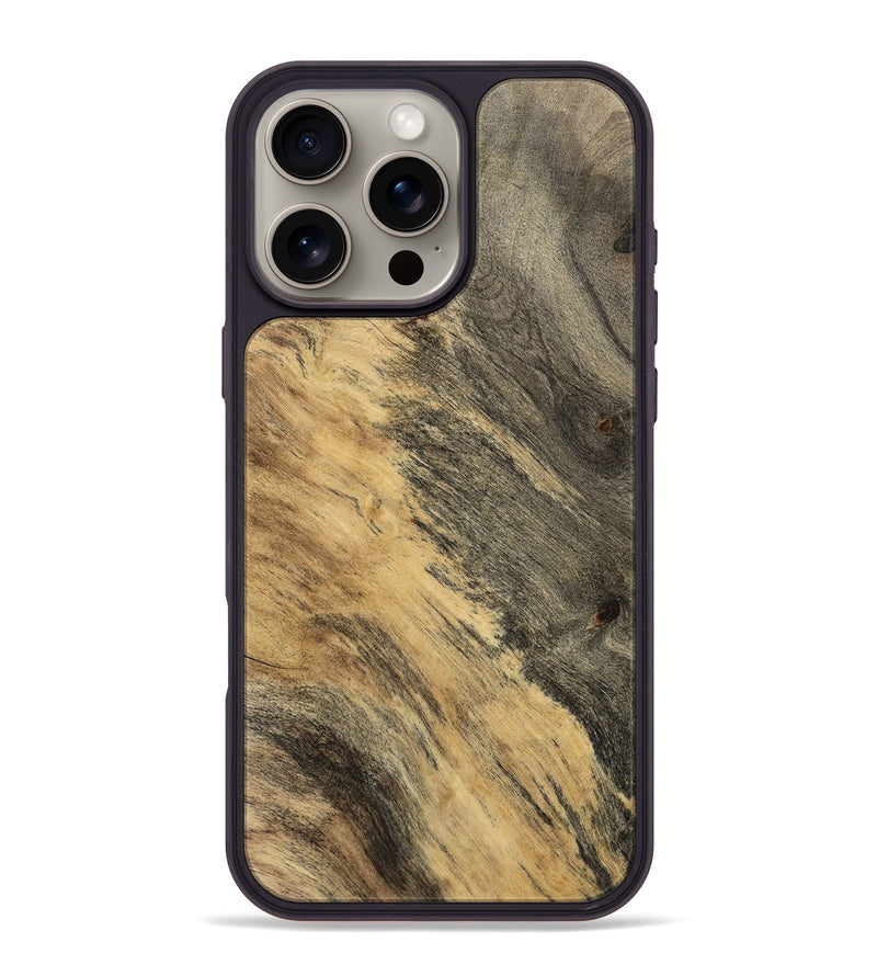 iPhone 16 Pro Max Wood Phone Case - Horst (Wood Burl, 743214)