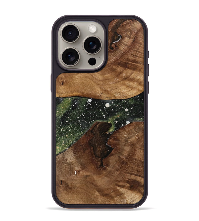 iPhone 15 Pro Max Wood Phone Case - Andaree (Cosmos, 743219)