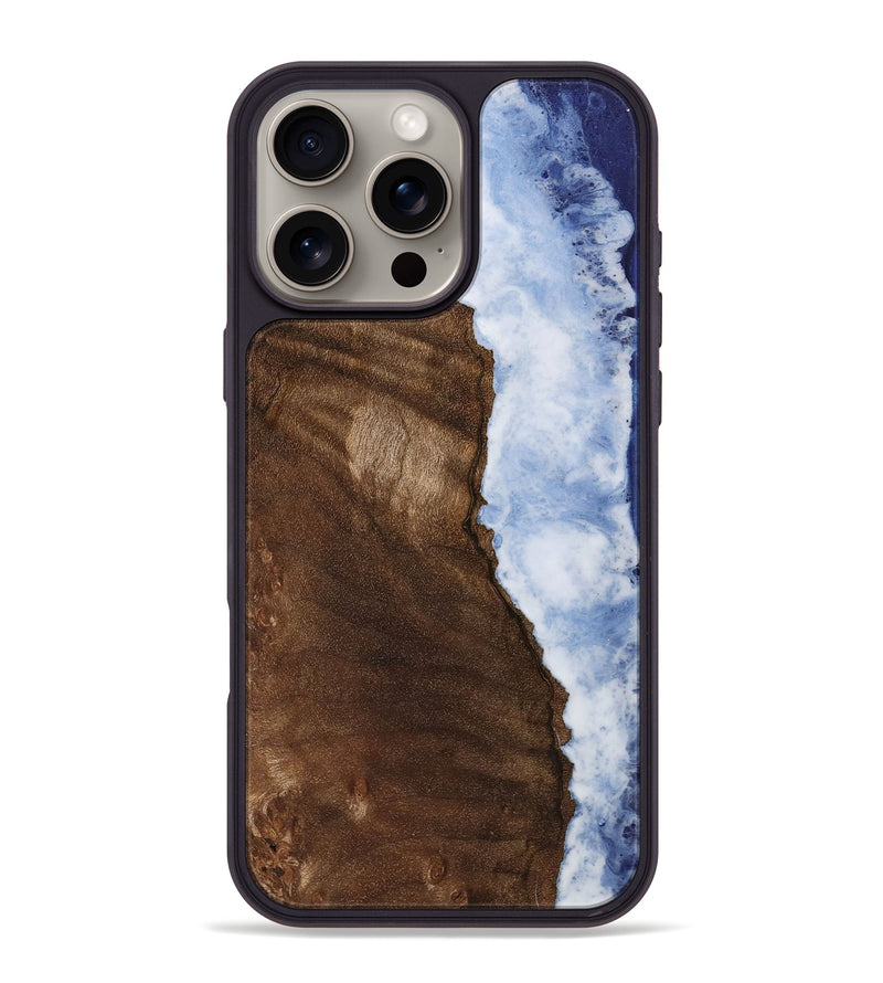 iPhone 16 Pro Max Wood Phone Case - Rose (Coastal, 743232)