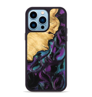 iPhone 14 Pro Max Wood Phone Case - Wendy (Purple, 743234)