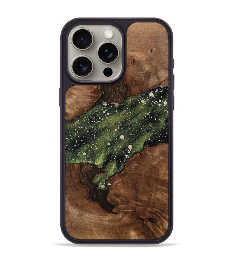 iPhone 15 Pro Max Wood Phone Case - Tats (Cosmos, 743254)