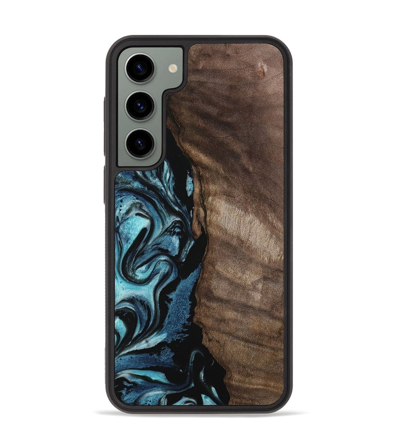 Galaxy S23 Plus Wood Phone Case - Needham (Blue, 743268)