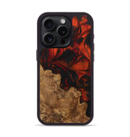 iPhone 15 Pro Wood Phone Case - Belita (Red, 743298)