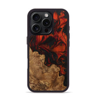 iPhone 16 Pro Wood Phone Case - Belita (Red, 743298)